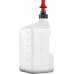Tuff Jug Tuff Jug - Container - with View Strip/Ripper Cap - White - 5.3 US gal - 3850-0672  WURRVS20
