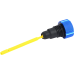 Figurati Designs Performance Magnetic Oil Dipstick - Curved - Blue - '07-'16 Touring/Trike - 0710-0312  FDP01-TCKN-B