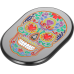 Figurati Designs Antenna Cover - Right Rear Fender - Sugar Skull - Black - 1405-0369  FD30-AC-BLK-RT
