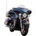 Klock Werks Flare Windshield - 6-1/2" - Clear - FLH - 2310-0823  KWW-01-0701