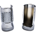Eddie Trotta Designs Fork Slider Covers - Chrome - Cross-Cut - 0411-0258  TC-WT998