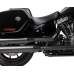 Drag Specialties Seats Predator 2-Up Seat - Vinyl - Double Diamond - Black Stitching - FLSB/FXLRS '18-'24 - 0802-1635 Performance Predator 2-Up Seat