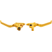 Arlen Ness Method Lever Set - Gold - 0610-2288  530-027
