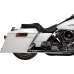 Drag Specialties Seats Freedom Seat - Vinyl - Double Diamond Silver Stitch - FLH '97-'07 - 0801-1506 Freedom Touring Seat