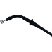 Fat Baggers Inc. EZ Install Upper Clutch Cable - FLHX/FLTR SE - +10" - Black - 0662-1237  108010-B