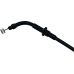 Fat Baggers Inc. EZ Install Upper Clutch Cable - FLHX/FLTR SE - +8" - Black - 0662-1236  108008-B