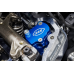 S&amp;S Cycle Billet Head Breather Kit - Anodized Blue - M8 - 0930-0243  900-1186