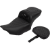 Saddlemen Roadsofa Extended Reach Seat - with Backrest - Honeycomb - Dark Gray Stitch - FLTR/FLHX '23-'24 - 0801-1764  823-07-190B2