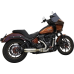 Bassani Xhaust 2-into-1 Super Bike Exhaust System with 4" Muffler - Stainless Steel - 1800-2656  1S77SS