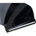 Custom Dynamics Windshield Trim - LED - Turn Signal - Black - Smoke Lens - 2040-3308  CD-RG23-SWT-B