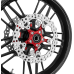 Arlen Ness Spider Rotor - 11.8" - Red - 1710-4714  300-069