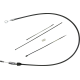 Drag Specialties Quick Connect Clutch Cable - Upper - 32" - Black/Chrome - 0652-3059 Quick Connect Clutch Cable