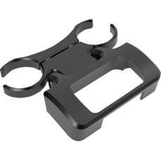 La Choppers T-Bar Gauge Mount - Black - 1.50" Diameter - M8 Softail - 2201-0281  LA-7398-20B
