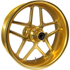Rc Components Wheel - Laguna - Rear - Single Disc/without ABS - Gold - 18x5.5 - 0202-2215  185-140G-RB