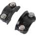 Thrashin Supply Co. Speedway Perch Clamp - Black - 0615-0396  TSC-2803-1