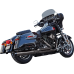 S&amp;S Cycle 2-into-1 Lava Chrome Sidewinder® Exhaust System - 49-State - 1800-2629  550-1086