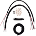 La Choppers Handlebar Cable/Brake Line Kit - Complete - 12" - 14" Handlebars - Black Vinyl - 0662-1178  LA-8059KT2-13B