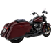 Vance &amp; Hines Twin Slash Slip-On Muffler - Black - 1801-1803 46672
