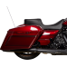 Drag Specialties Seats Predator 2-Up Seat - Solar Leather - Black - Smooth - w/o Backrest - FLH '08-'23 - 0801-1495 Performance Predator 2-Up Seat