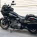 Joker Machine Derby Cover - 5 Hole - Finned - Black/Silver - M8 Softail - 1107-0736  06-965-2
