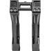 Kodlin Usa Fastback Risers - Includes Clamp - 10" - Black - 0602-1458  K55127