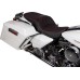 Drag Specialties Seats Freedom Seat - Vinyl - Double Diamond Red Stitch - FLH '97-'07 - 0801-1507 Freedom Touring Seat