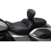 Mustang Deluxe Touring Solo Seat - Black Stitch - FLT/FLH '23-'24 - 0801-1675 89401