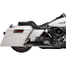 Drag Specialties Seats Freedom Seat - Vinyl - Double Diamond Black Stitch - FLH '97-'07 - 0801-1504 Freedom Touring Seat