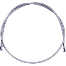 Magnum Shielding Universal XR Brake Line - 70" - Stainless w/ Chrome Fittings - 1741-6729  SSC0500-70