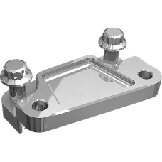 Hawg Halters Axial Caliper Mount Adapter Bracket - Chrome - 1701-0772  FBAXCC-13LH