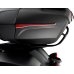 Ciro Trunk Light - Red Lens - Chrome - Indian - 2040-3398 46520
