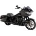 Klock Werks Sport Flare Windshield - 8" - Dark Smoke - FLTR - 2310-0913  KWW-01-0708-DS