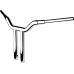 La Choppers One-Piece Kage Fighter Handlebar - 14" x 1-1/2" - Chrome - 0601-6269  LA-7343-14