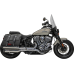 Bassani Xhaust 4" Slip-On Mufflers - Chrome - 1811-4469  8CH17