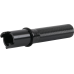 Thrashin Supply Co. Throttle Tube - Knurled - 1" - Gen 2 TBW - Black - 0632-1008  TSC-2806-1