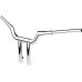 La Choppers Handlebar - Valley - T-Bar - 10" - Chrome - 0601-6273  LA-7344-10