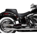 Drag Specialties Seats Performance Predator 2-Up Seat - Solar Leather - Smooth - FL '00-'17 - 0802-1644 Performance Predator 2-Up Seat