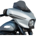 Klock Werks Flare Windshield - 10" - Dark Smoke - FLHX - 2310-0915  KWW-01-0709-DS