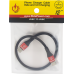 Ridepower Male USB-C to Male USB-C Cable - Phone - Charger - 12" - Black/Red - 3807-0711  RPUSBCUSBC12