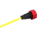 Figurati Designs Performance Magnetic Oil Dipstick - Curved - Red - '07-'16 Touring/Trike - 0710-0308  FDP01-TCSM-R