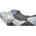 Slyfox Drifter Tour Seat - Vinyl w/ Slipstop - Gray Logo - FL '23-'24 - 0801-1840  4685B-Slyfox