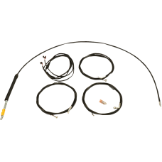 La Choppers Cable Kit - 12" - 14" Handlebars - Black - 0662-1190  LA-8059KT3-13B