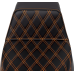 Saddlemen Step-Up Seat - Front Lattice Stitch - Orange Stitch - FLH/FLT '08-'23 - 0801-1573  808-07B-17203