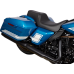 Drag Specialties Seats Predator 1Up Seat - Solar Leather - Black - Smooth - FLH '08-'23 - 0801-1493 Predator 1-Up Seat