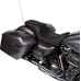 Drag Specialties Seats Predator 2-Up Seat - Solar Leather - Smooth - w/ Backrest Receptacle - FL '08-'23 - 0801-1501 Performance Predator 2-Up Seat