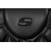 Saddlemen Roadsofa Extended Reach Seat - without Backrest - Lattice Stitch - Carbon Fiber - FL '08-'23 - 0801-1697  808-07B-207A0