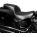 Drag Specialties Seats Predator 2-Up Seat - Vinyl - Double Diamond - Black Stitching - FLSB/FXLRS '18-'24 - 0802-1635 Performance Predator 2-Up Seat