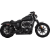 Vance &amp; Hines Mini Grenades Exhaust System - Matte Black - 1800-2641 46884