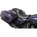 Drag Specialties Seats Predator 2-Up Seat - Vinyl - Double Diamond Black Stitch - w/o Backrest - FLTR/FLHX '23-'24 - 0801-1948 Performance Predator 2-Up Seat