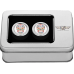 Figurati Designs Docking Cover - Short - Mirror Polished - Sugar Skull - 3550-0431  FD30-DC-25-30-SS